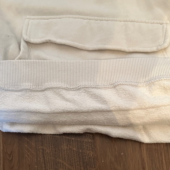 Zara oversized Ice White Kagaroo pocket Hoodie for Kids - Picture 4 of 4